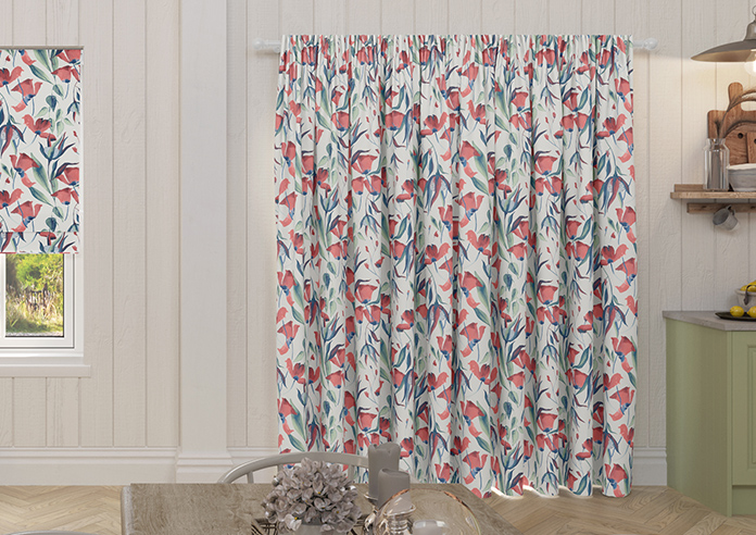 Belle Fuchsia, Neapolitan - Made to Measure Curtains - Image 7